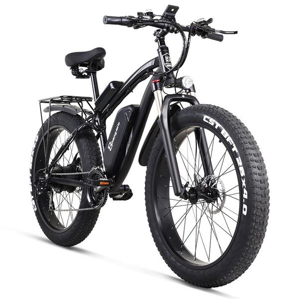 electric bicycle mx02s 26 inch bike 1000w mens mountain snow 48v17ah lithium battery 4.0 fat tire e-bike hydraulic disc brake, Silver;blue
electric bicycle mx02s 26 inch bike 1000w mens mountain snow 48v17ah lithium battery 4.0 fat tire e-bike hydraulic disc brake, Silver;blue