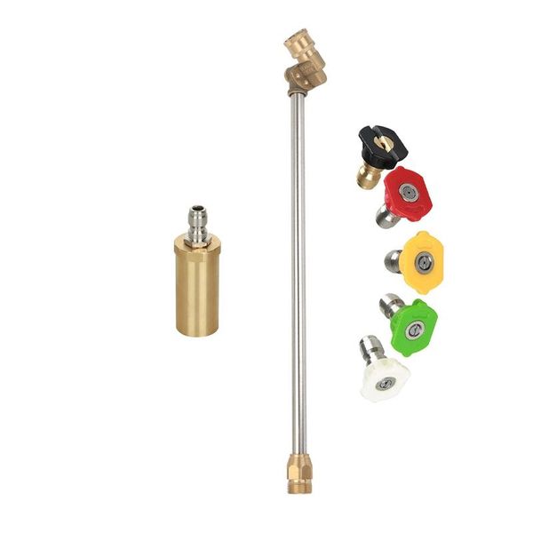water gun & snow foam lance 1pcs car washing pressure washer rotating turbo nozzle 3600 psi wand with adjustable angle
water gun & snow foam lance 1pcs car washing pressure washer rotating turbo nozzle 3600 psi wand with adjustable angle