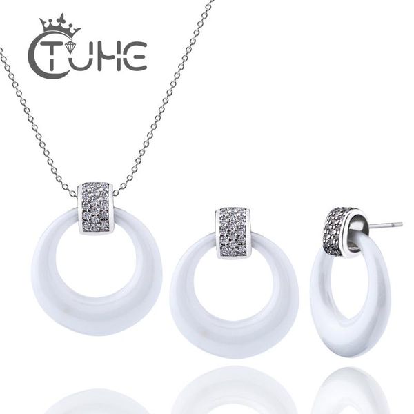 earrings & necklace 50%off costume jewelry set black white ceramic wedding accessories earring for women fashion bisuteria, Silver
earrings & necklace 50%off costume jewelry set black white ceramic wedding accessories earring for women fashion bisuteria, Silver