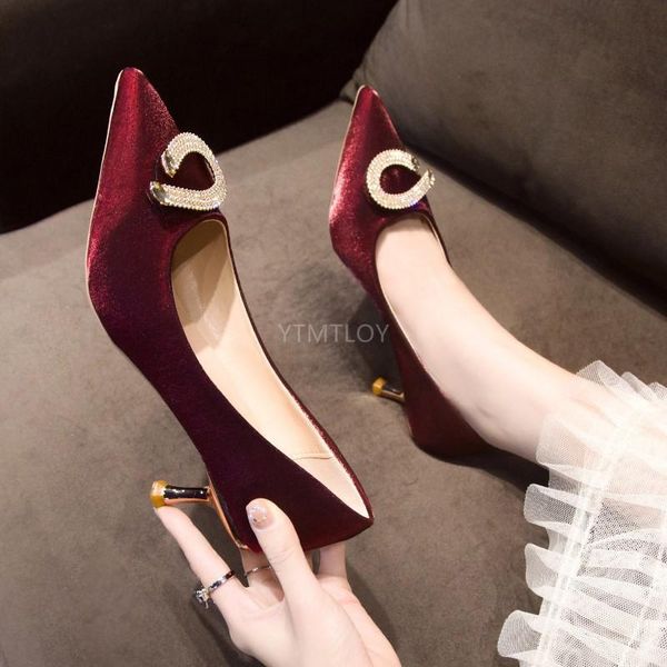 heel metal high heels shallow pumps leather wedding stilettos women shoes zapatos de mujer tacon dress, Black
heel metal high heels shallow pumps leather wedding stilettos women shoes zapatos de mujer tacon dress, Black