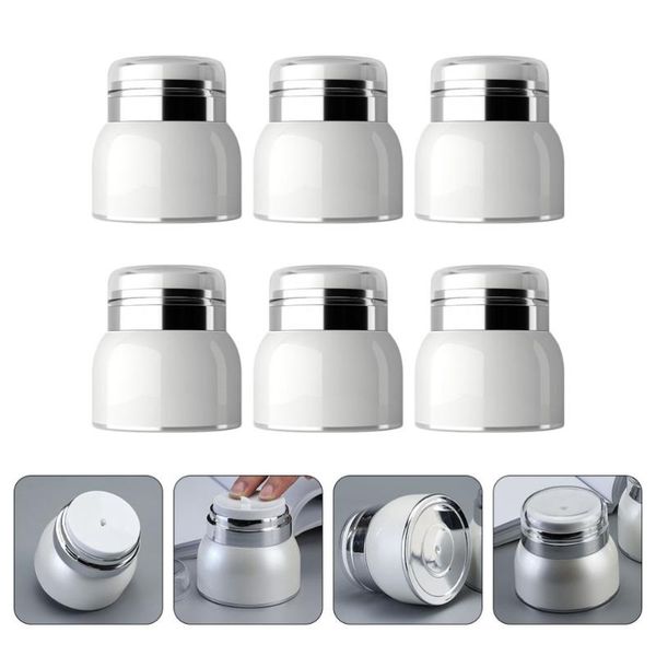 storage bottles & jars 6pcs 30g creams containers empty refillable makeup cosmetic pump
storage bottles & jars 6pcs 30g creams containers empty refillable makeup cosmetic pump