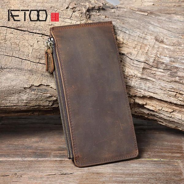 retro crazy horse leather double zipper long wallet, handmade first layer cowhide men's mobile phone bag, card holder wallets, Red;black
retro crazy horse leather double zipper long wallet, handmade first layer cowhide men's mobile phone bag, card holder wallets, Red;black