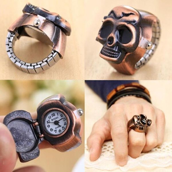 wristwatches women watch fashion finger skull ring clamshell men casual relogio feminino masculino gift w50, Slivery;brown
wristwatches women watch fashion finger skull ring clamshell men casual relogio feminino masculino gift w50, Slivery;brown