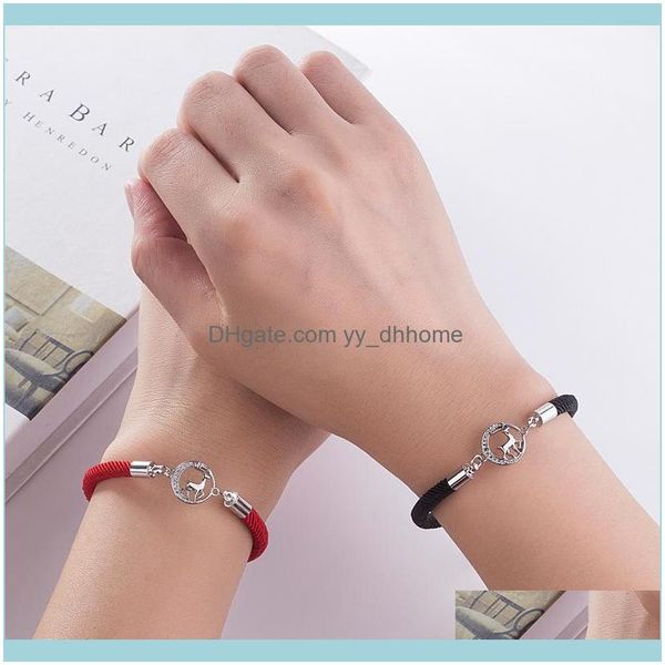 link, bracelets jewelrylink, chain 1/2 pcs arrival couple bracelet alloy elk charm jewelry lovers gifts for men women friend love xmas gift, Black
link, bracelets jewelrylink, chain 1/2 pcs arrival couple bracelet alloy elk charm jewelry lovers gifts for men women friend love xmas gift, Black
