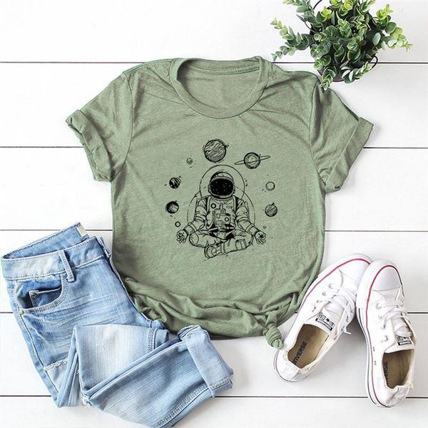 plus size s 5xl women t shirt moon astronaut print 100%cotton o neck short sleeve tees summer cap female, White
plus size s 5xl women t shirt moon astronaut print 100%cotton o neck short sleeve tees summer cap female, White