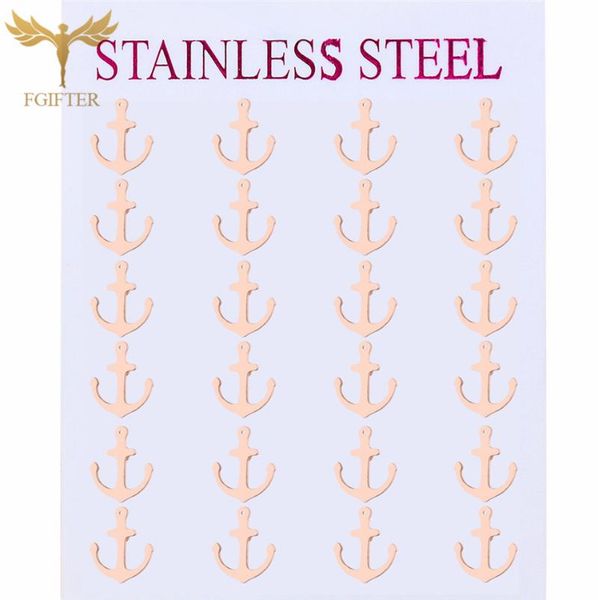 trendy jewelry women rose gold earrings set wholesale stainless steel anchor earring studs stud, Golden;silver
trendy jewelry women rose gold earrings set wholesale stainless steel anchor earring studs stud, Golden;silver