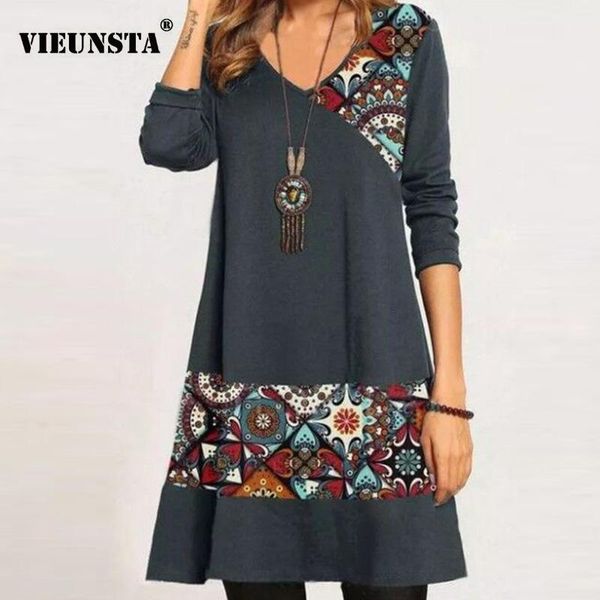 casual dresses vintage floral print patchwork party dress women 2021 spring elegant v neck a-line mini autumn long sleeve, Black;gray
casual dresses vintage floral print patchwork party dress women 2021 spring elegant v neck a-line mini autumn long sleeve, Black;gray