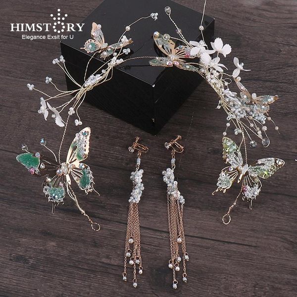 hair clips & barrettes himstory vintage wedding blue butterfly bridal hairband handmade princess ornaments accessories, Golden;silver
hair clips & barrettes himstory vintage wedding blue butterfly bridal hairband handmade princess ornaments accessories, Golden;silver