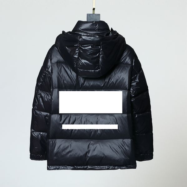 luxury french men's down jacket maya france brand designer hooded zipper letter badge coat, Black
luxury french men's down jacket maya france brand designer hooded zipper letter badge coat, Black