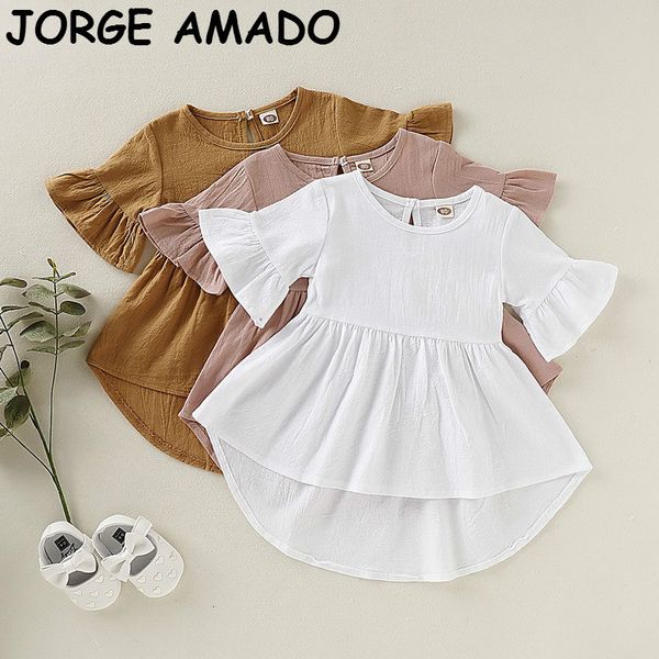 girl's dresses girls cotton flare sleeve summer high low kids clothes 1-5y e95003 5amq, Red;yellow
girl's dresses girls cotton flare sleeve summer high low kids clothes 1-5y e95003 5amq, Red;yellow