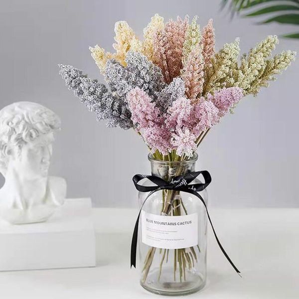 decorative flowers & wreaths 6 pieces /bundle lavender pe artificial flower plant wall decoration bouquet material manual diy vases for home
decorative flowers & wreaths 6 pieces /bundle lavender pe artificial flower plant wall decoration bouquet material manual diy vases for home
