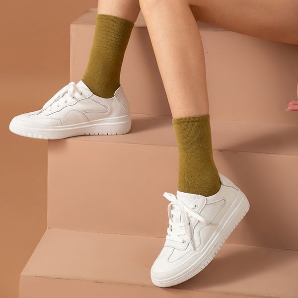 dress shoes retro sneakers women genuine cow leather white shoes round toe cross-tied ladies casual flats handmade a29062, Black
dress shoes retro sneakers women genuine cow leather white shoes round toe cross-tied ladies casual flats handmade a29062, Black