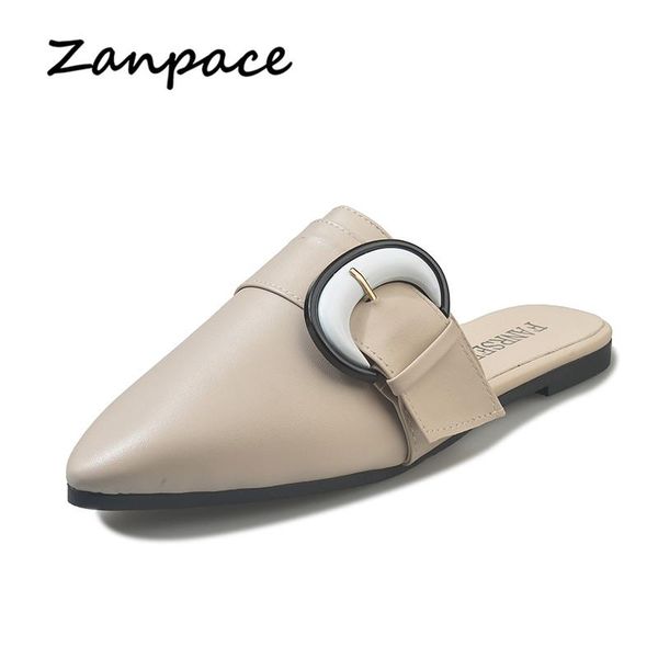 zanpace women slippers spring summer low heel shoes slides metal buckle indoor outshide flip flops, Black
zanpace women slippers spring summer low heel shoes slides metal buckle indoor outshide flip flops, Black