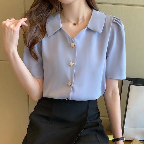 women's blouses & shirts summer korean fashion chiffon women turn-down collar silk office lady button up shirt xxl white ladies
women's blouses & shirts summer korean fashion chiffon women turn-down collar silk office lady button up shirt xxl white ladies