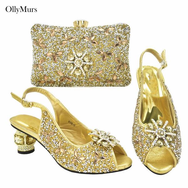 dress shoes gold color african design rhinestone pumps woman and bag set arrival sandals for party, Black
dress shoes gold color african design rhinestone pumps woman and bag set arrival sandals for party, Black