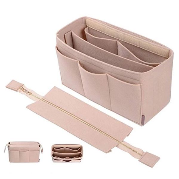 cosmetic bags & cases women's make up pouch organizer felt insert bag for handbag multi-functional women makeup girl storage toiletry l
cosmetic bags & cases women's make up pouch organizer felt insert bag for handbag multi-functional women makeup girl storage toiletry l