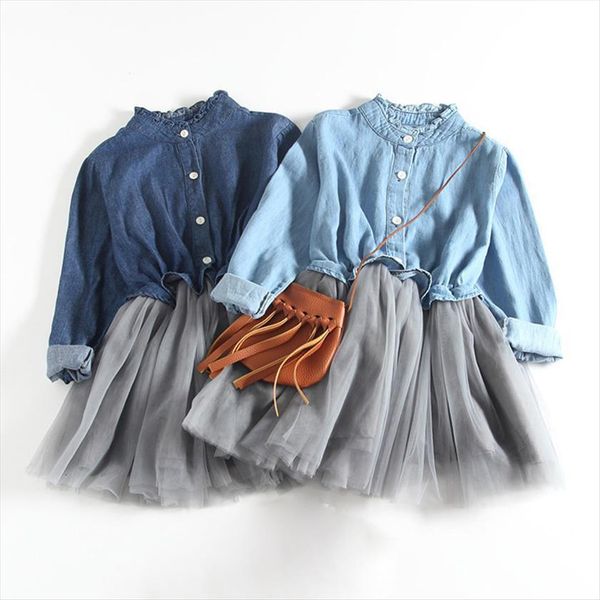 spring autumn baby girl dress denim mesh patchwork princess long sleeve toddler kids dresses for girls dq612, Red;yellow
spring autumn baby girl dress denim mesh patchwork princess long sleeve toddler kids dresses for girls dq612, Red;yellow