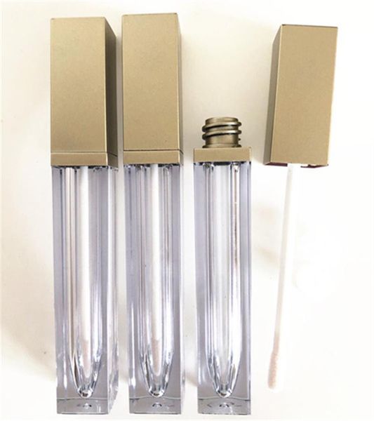 storage bottles & jars 6ml diy high-grade square lip glaze container bronze-gold lid tube gloss bottle cosmetic packaging material
storage bottles & jars 6ml diy high-grade square lip glaze container bronze-gold lid tube gloss bottle cosmetic packaging material