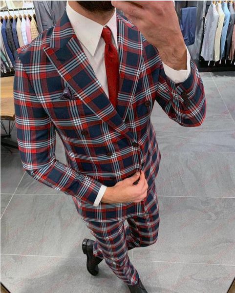 men's suits & blazers red men british stylish double breasted slim fit tailor-made plaid stage performance wedding dress tuxedos k, White;black
men's suits & blazers red men british stylish double breasted slim fit tailor-made plaid stage performance wedding dress tuxedos k, White;black