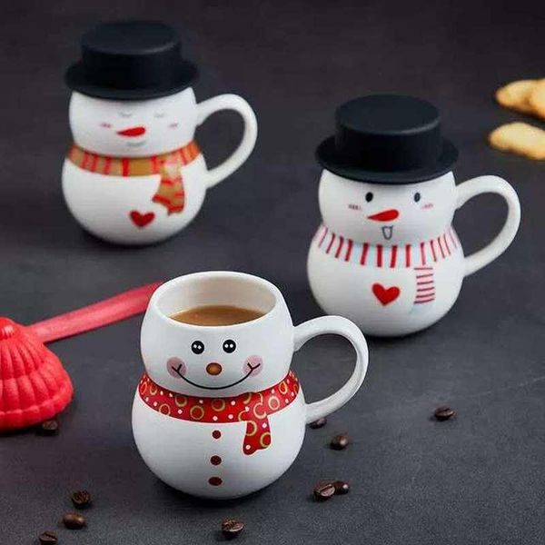 mugs 3d christmas snowman ceramic coffee mug creative cartoon milk breakfast cup gift with cover
mugs 3d christmas snowman ceramic coffee mug creative cartoon milk breakfast cup gift with cover