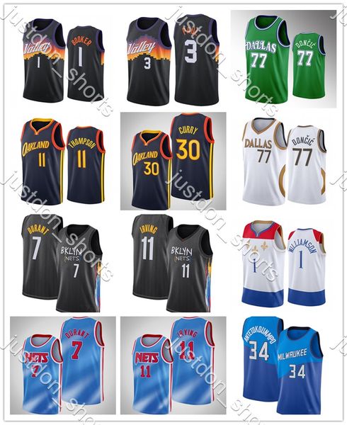 youth child irving 11 durant 7 doncic 77 antetokounmpo 34 booker 1 paul 13 curry 30 thompson 11 embroidery city black edition jerseys shirts, Black;red
youth child irving 11 durant 7 doncic 77 antetokounmpo 34 booker 1 paul 13 curry 30 thompson 11 embroidery city black edition jerseys shirts, Black;red