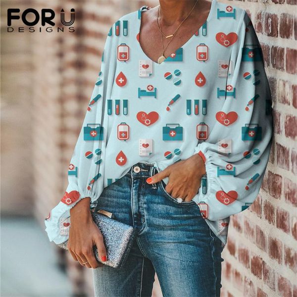 women's blouses & shirts forudesigns womens v neck chiffon ladies casual lantern sleeves equipment print girls breathable, White
women's blouses & shirts forudesigns womens v neck chiffon ladies casual lantern sleeves equipment print girls breathable, White