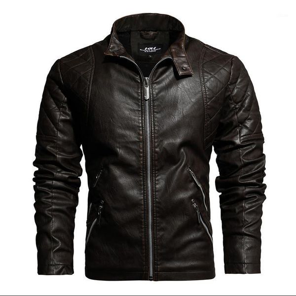 men's jackets 2021 mens motorcycle jacket autumn winter men faux pu leather embroidery biker coat zipper fleece -40, Black;brown
men's jackets 2021 mens motorcycle jacket autumn winter men faux pu leather embroidery biker coat zipper fleece -40, Black;brown