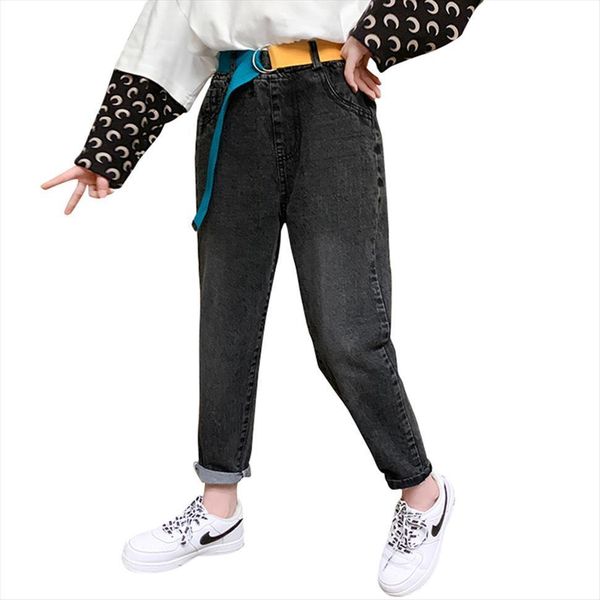 jeans girl autumn kids solid color kid with belt casual style clothes for girls 6 10 12 14, Blue
jeans girl autumn kids solid color kid with belt casual style clothes for girls 6 10 12 14, Blue