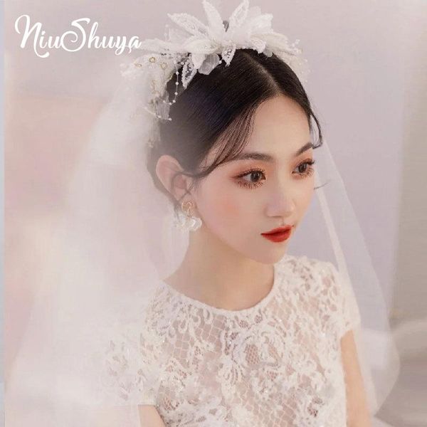 niushuya wedding veil bridal hair accessories white with flowers party decoration hairwear clips & barrettes, Golden;silver
niushuya wedding veil bridal hair accessories white with flowers party decoration hairwear clips & barrettes, Golden;silver
