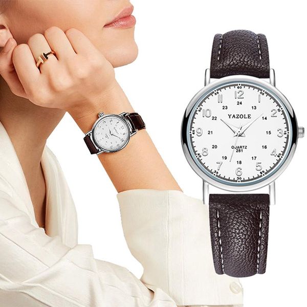 wristwatches leather quartz dress women's watch ladies fashion men clock relogio feminino masculino saat, Slivery;brown
wristwatches leather quartz dress women's watch ladies fashion men clock relogio feminino masculino saat, Slivery;brown