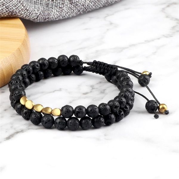 charm bracelets 6mm black classical spacer bead 2pcs/set bracelet braided rope jewelry buddha for women/men bangle friendship gift drop, Golden;silver
charm bracelets 6mm black classical spacer bead 2pcs/set bracelet braided rope jewelry buddha for women/men bangle friendship gift drop, Golden;silver