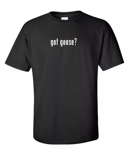 got goose cotton t-shirt shirt solid black white band instrument bird s-5xl, White;black
got goose cotton t-shirt shirt solid black white band instrument bird s-5xl, White;black