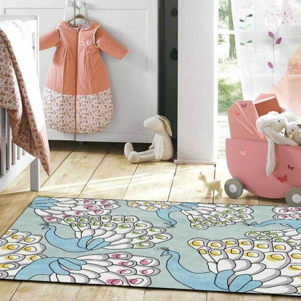 carpets fashion modern cute cartoon fresh peacock light blue living room bedroom bedside carpet floor mat customization
carpets fashion modern cute cartoon fresh peacock light blue living room bedroom bedside carpet floor mat customization