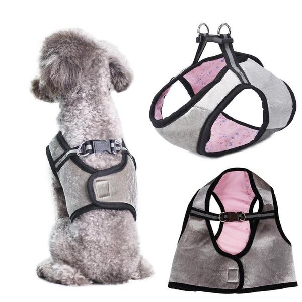 dog collars & leashes harness soft adjustable pet vest collar outdoor walking dogs supplies puppy training traction rope doggy chest back st
dog collars & leashes harness soft adjustable pet vest collar outdoor walking dogs supplies puppy training traction rope doggy chest back st