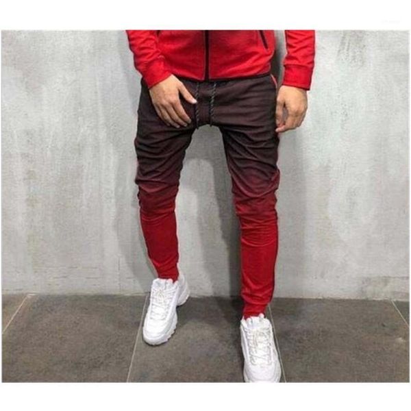 men's pants mens casual sports gradient fashion sport jogging fitness pant loose sweatpants, Black
men's pants mens casual sports gradient fashion sport jogging fitness pant loose sweatpants, Black
