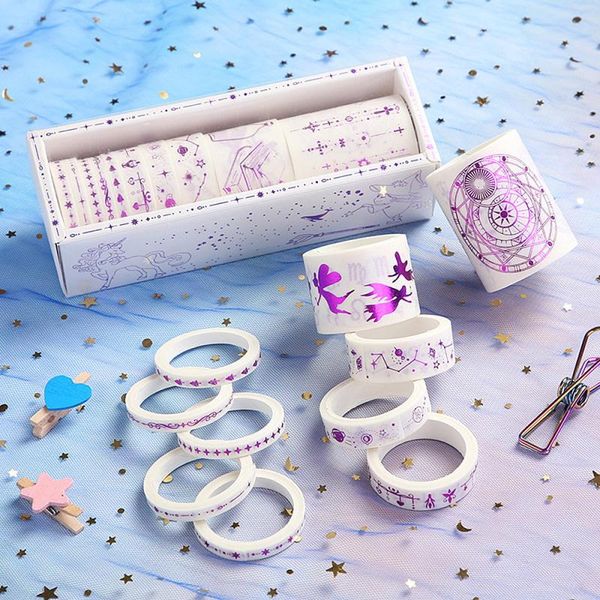 gift wrap bronzing masking tape sticker set diy hand account scrapbooking journal decoration box materials
gift wrap bronzing masking tape sticker set diy hand account scrapbooking journal decoration box materials