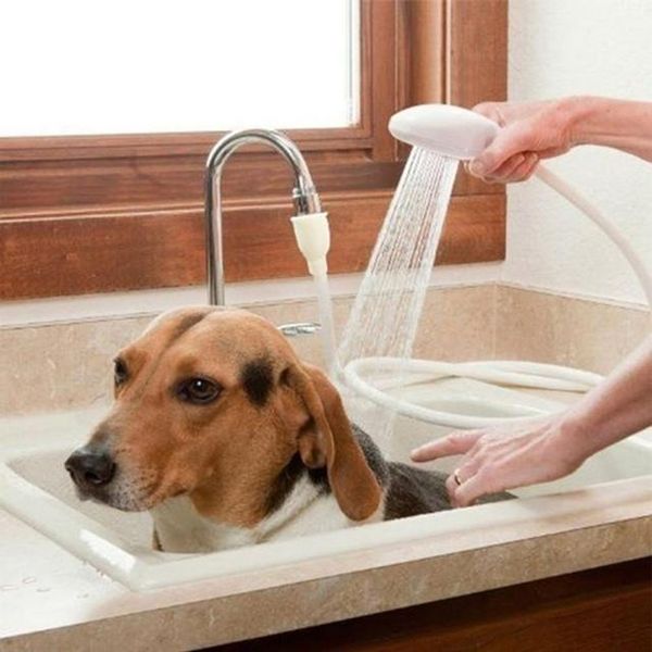 est dog shower head spray drains strainer pet bath hose sink washing hair hairdresser wash push saving grooming
est dog shower head spray drains strainer pet bath hose sink washing hair hairdresser wash push saving grooming