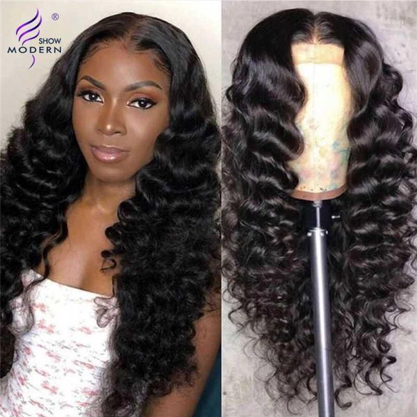 modern show hair brazilian loose wave 13x4 lace front human wigs 4x4 closure wig remy pre plucked 150% density1, Black;brown
modern show hair brazilian loose wave 13x4 lace front human wigs 4x4 closure wig remy pre plucked 150% density1, Black;brown