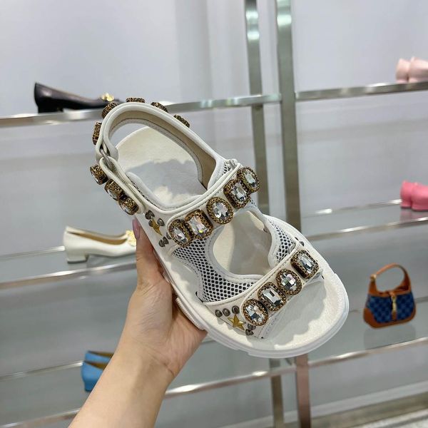 2021 all-match casual sandals women diamond glitter gemstone buckle thick-soled roman shoes, Black
2021 all-match casual sandals women diamond glitter gemstone buckle thick-soled roman shoes, Black