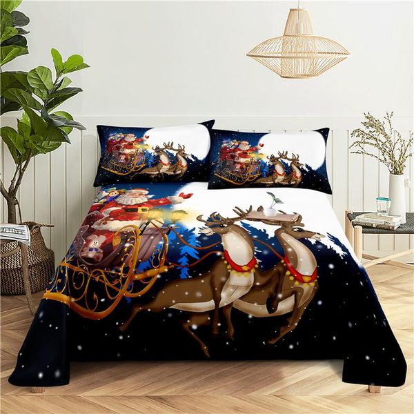 sheets & sets christmas sleigh bedding sheet home digital printing polyester bed flat with case print
sheets & sets christmas sleigh bedding sheet home digital printing polyester bed flat with case print
