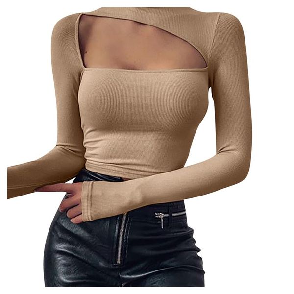 women shirts spring long sleeve hollow out soild color slim short t shirt tees fashion 2021 fall clothes streetwear #yl10 women's t-sh, White
women shirts spring long sleeve hollow out soild color slim short t shirt tees fashion 2021 fall clothes streetwear #yl10 women's t-sh, White
