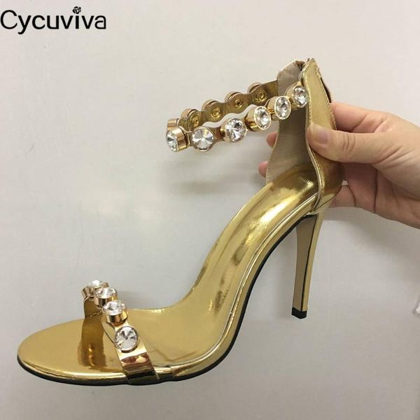 luxuy jewels gold thin high heel sandals woman summer peep toe one word gladiator runway crystal party dress shoes, Black
luxuy jewels gold thin high heel sandals woman summer peep toe one word gladiator runway crystal party dress shoes, Black