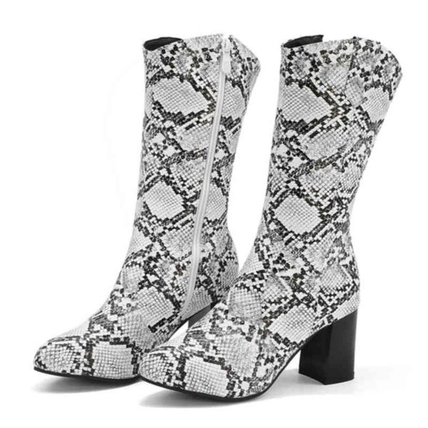 autumn winter mid-calf fashion snake print boots ladies casual block heels shoes for women large size 48 68eb, Black
autumn winter mid-calf fashion snake print boots ladies casual block heels shoes for women large size 48 68eb, Black