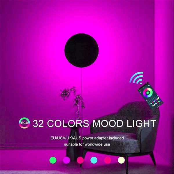 wall lamp 40cm modern rgb led lamps for bedroom decoration colorful atmosphere lights remote control 110-240v
wall lamp 40cm modern rgb led lamps for bedroom decoration colorful atmosphere lights remote control 110-240v