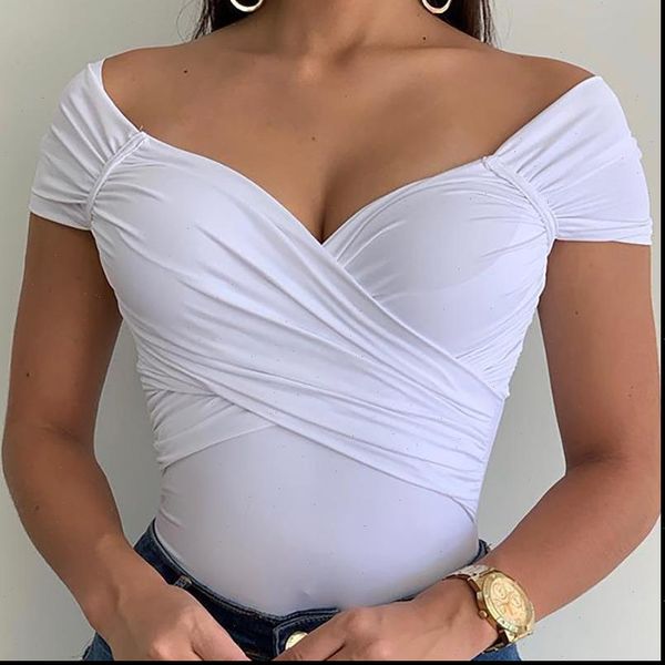 tight white bodysuit womens rompers short sleeve v neck cross bodysuits for women summer club backless romper female, Black;white
tight white bodysuit womens rompers short sleeve v neck cross bodysuits for women summer club backless romper female, Black;white