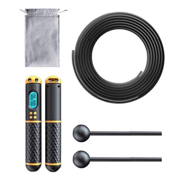 jump ropes digital counting wireles rope cordless skipping speed for boxing training weight loss home exercise workout
jump ropes digital counting wireles rope cordless skipping speed for boxing training weight loss home exercise workout