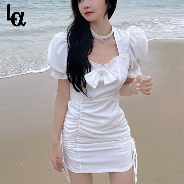 summer elegant fairy dress women designer sweet puff sleeve kawaii chiffon casual holiday party mini 210519, Black;gray
summer elegant fairy dress women designer sweet puff sleeve kawaii chiffon casual holiday party mini 210519, Black;gray