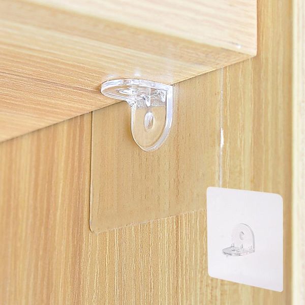 hooks & rails 10pcs shelf support adhesive pegs plastic closet cabinet clips wall hanger for kitchen bathroom accessories
hooks & rails 10pcs shelf support adhesive pegs plastic closet cabinet clips wall hanger for kitchen bathroom accessories