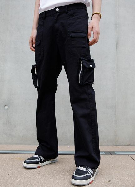 men's pants 27-46 2021 men clothing hair stylist original three dimensional pocket micro trumpet overalls plus size costumes, Black
men's pants 27-46 2021 men clothing hair stylist original three dimensional pocket micro trumpet overalls plus size costumes, Black