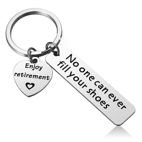 no one can everfill retirement keychain personalized gift for colleagu and friends, Slivery;golden
no one can everfill retirement keychain personalized gift for colleagu and friends, Slivery;golden
